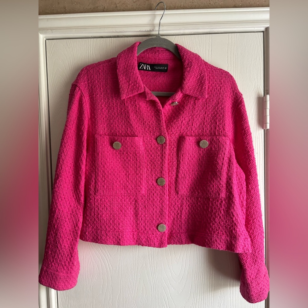 Zara Barbie Pink Jacket